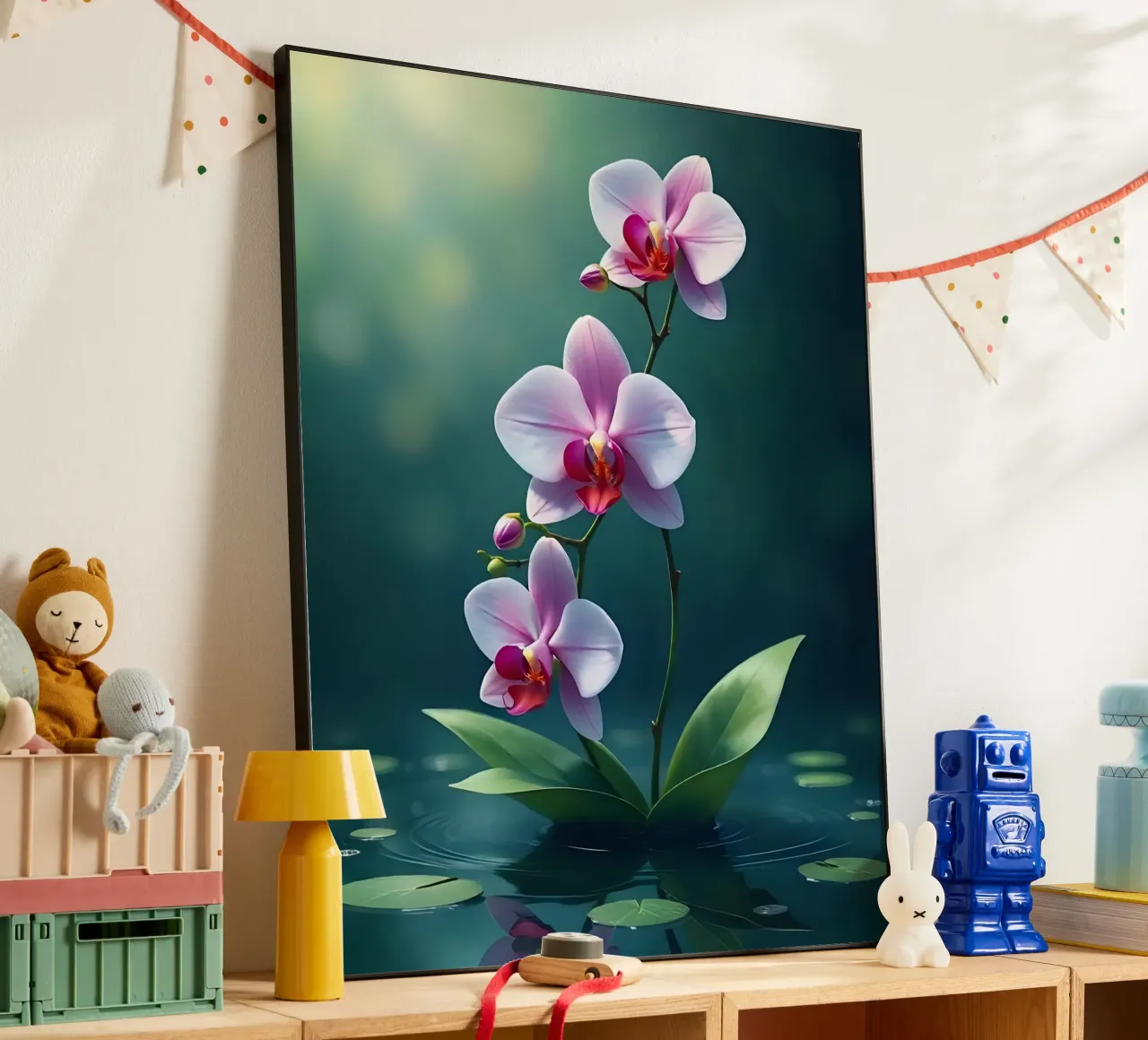 Stile_orchidea_A_2 alluminio dibond da Farb- und Blütenzauber by LK