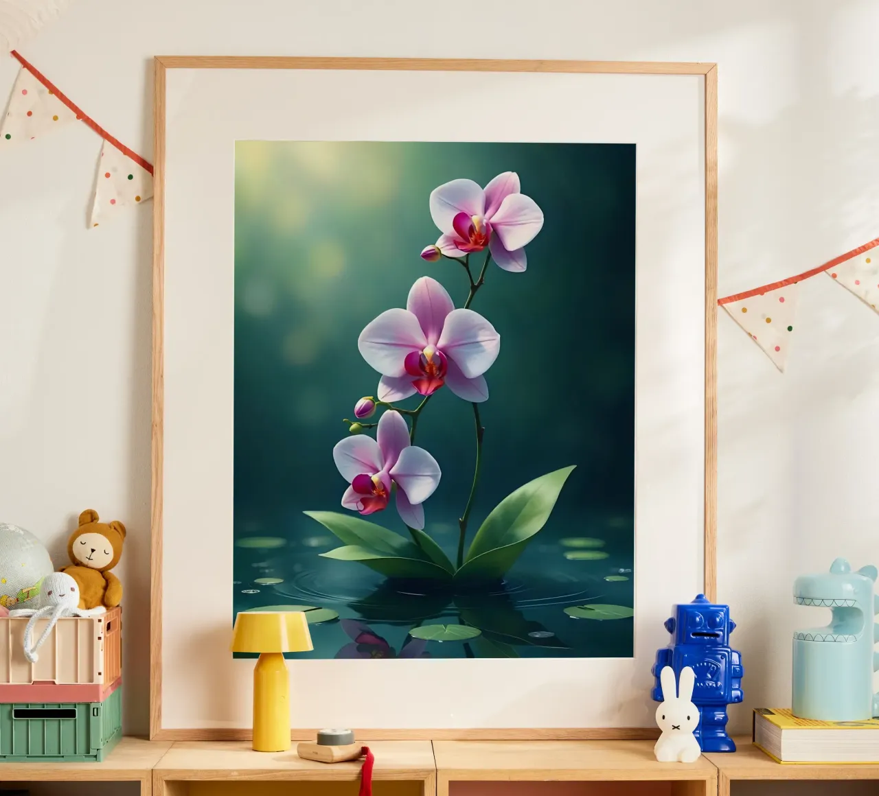 Style_orchidée_A_2 poster de Farb- und Blütenzauber by LK