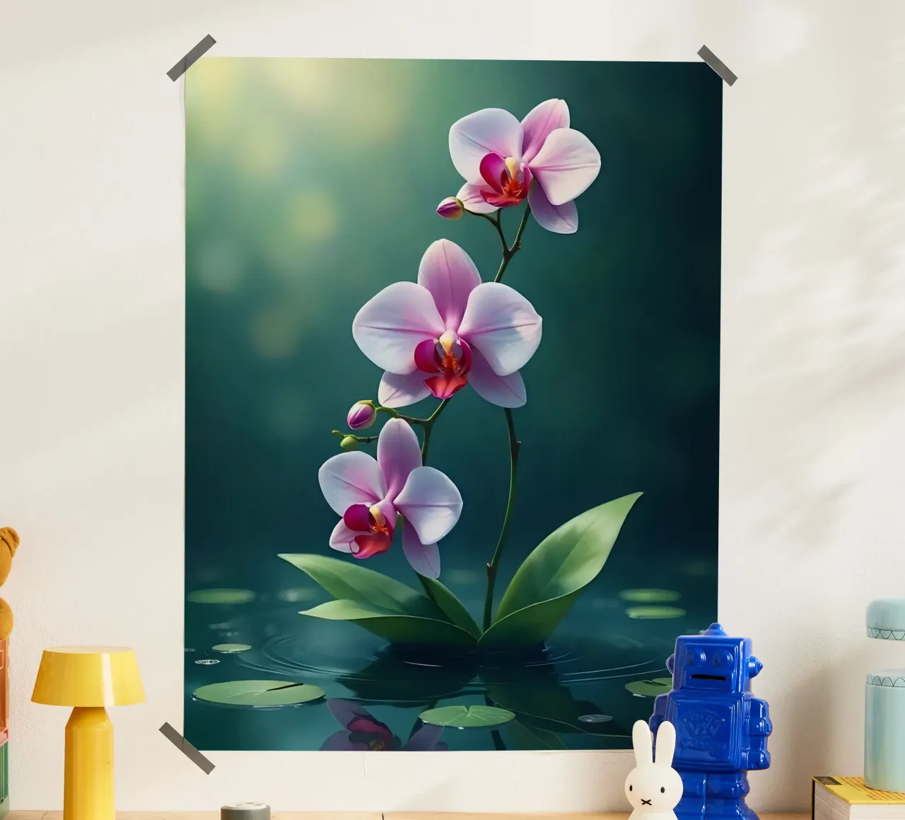 Orquídea_estilo_A_2 hahnemühle de Farb- und Blütenzauber by LK