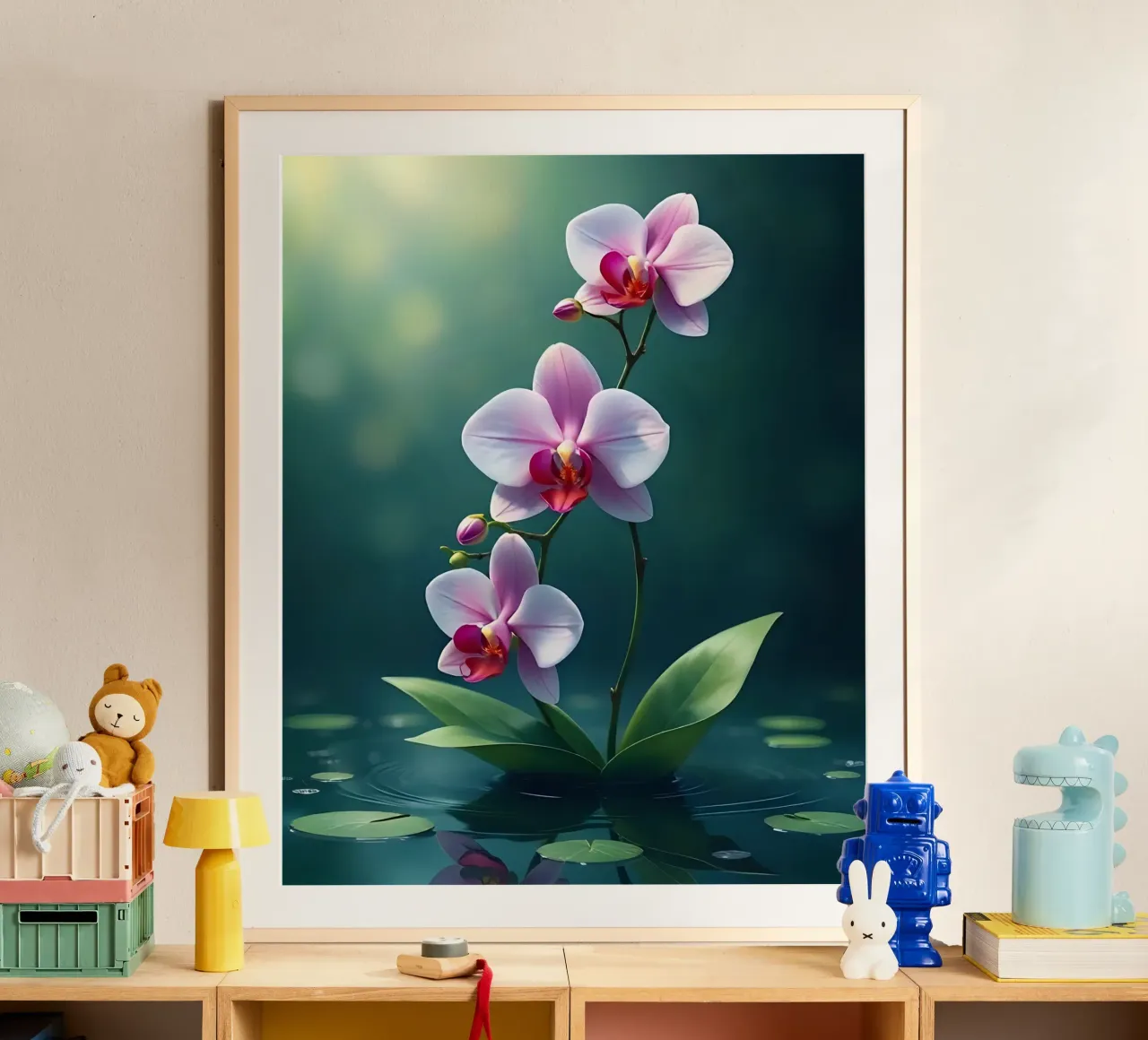 Style_orchidée_A_2 poster de Farb- und Blütenzauber by LK