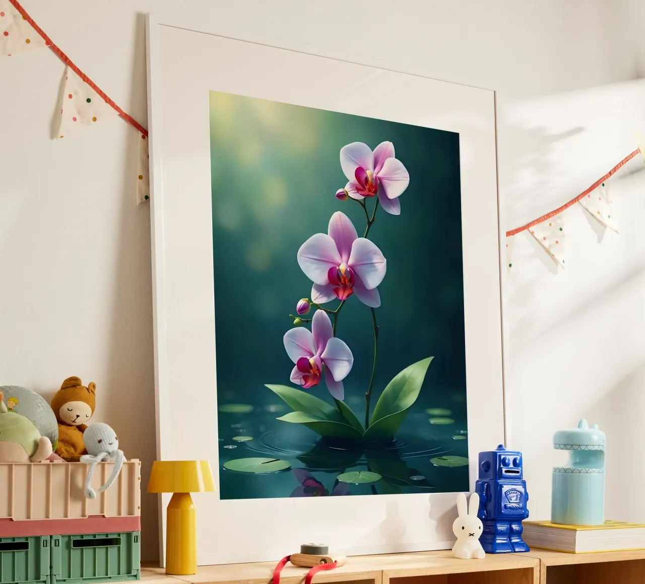 Style_orchidée_A_2 poster de Farb- und Blütenzauber by LK