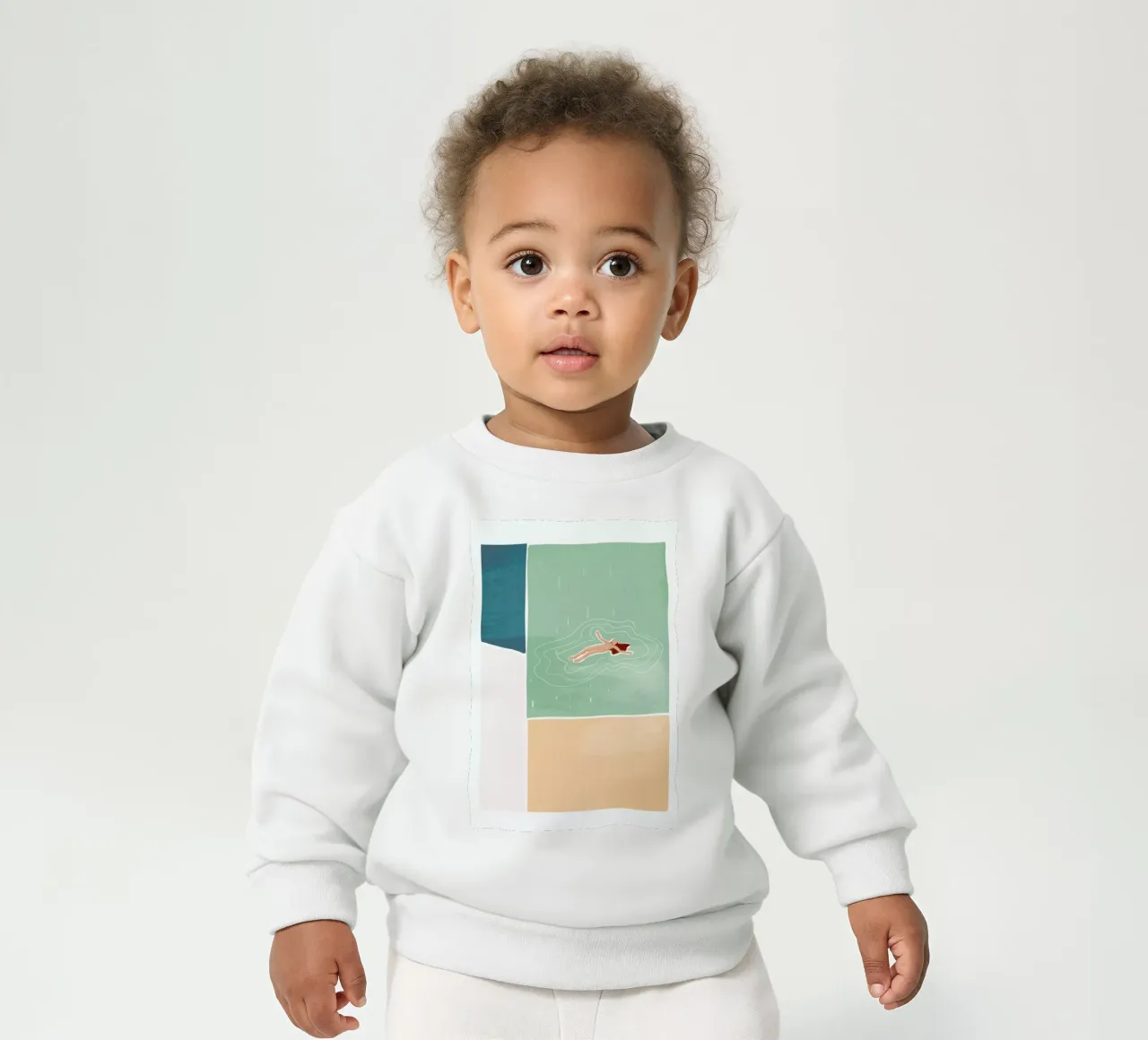 Bathing felpa neonato da Pure