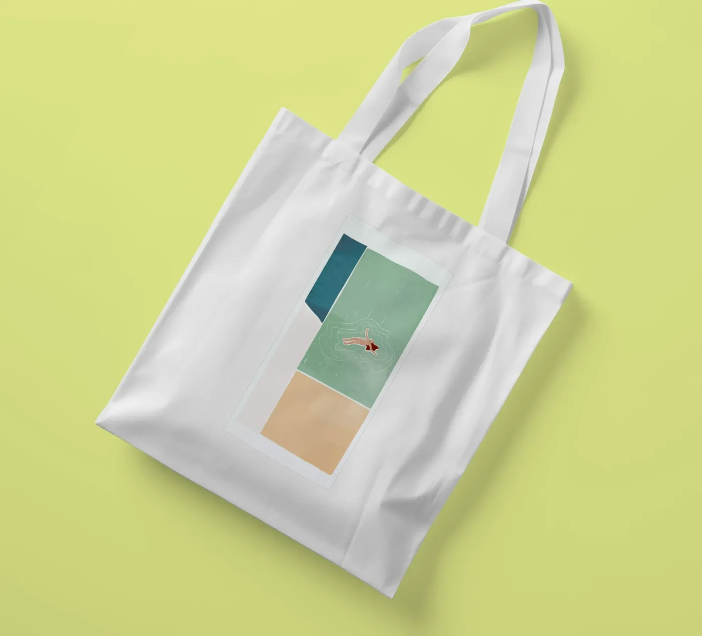 Bathing borsa in juta da Pure