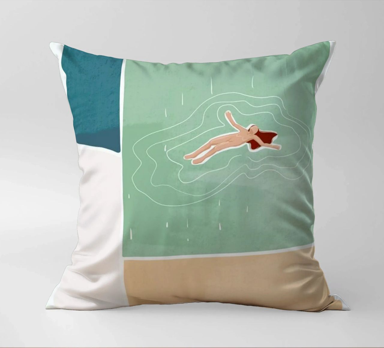 Bathing cuscino da Pure