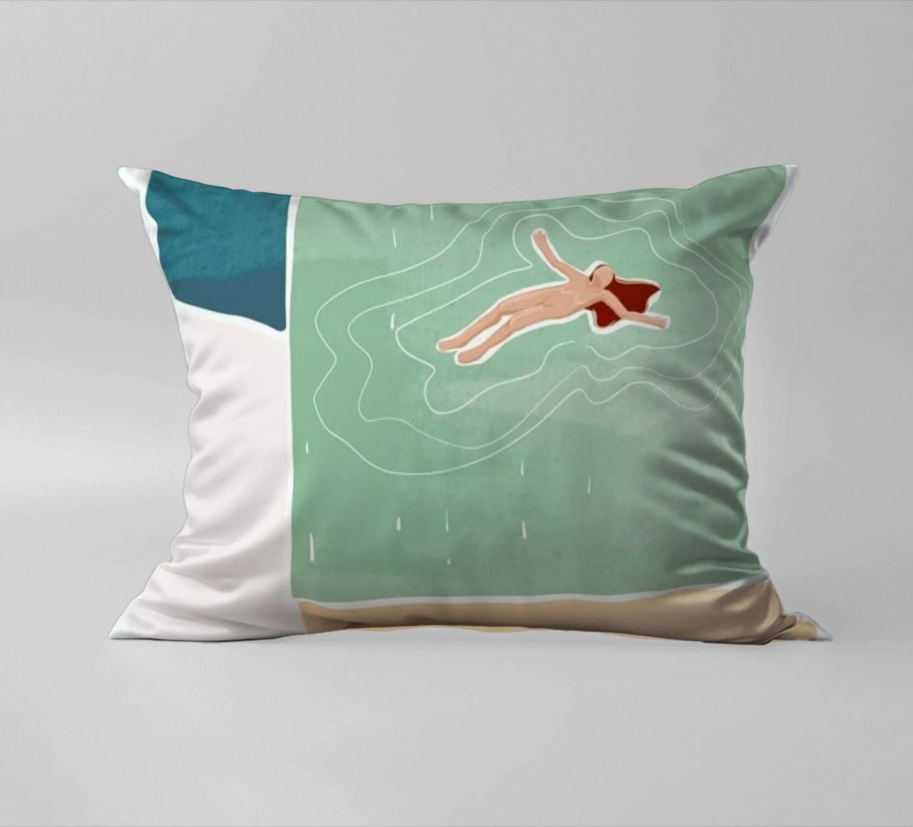 Bathing cuscino da Pure