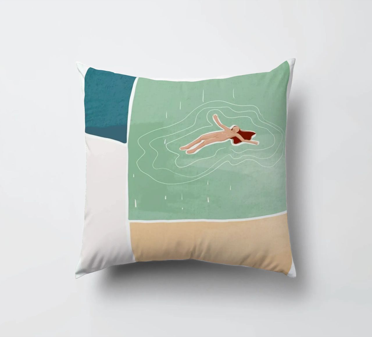 Bathing cuscino da Pure