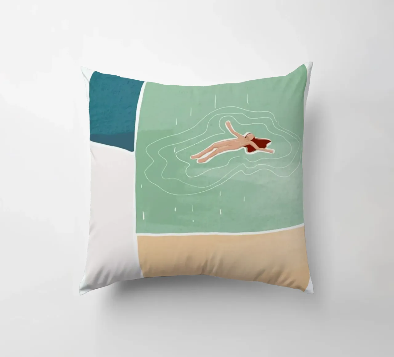 Bathing decorative cushion by Pure