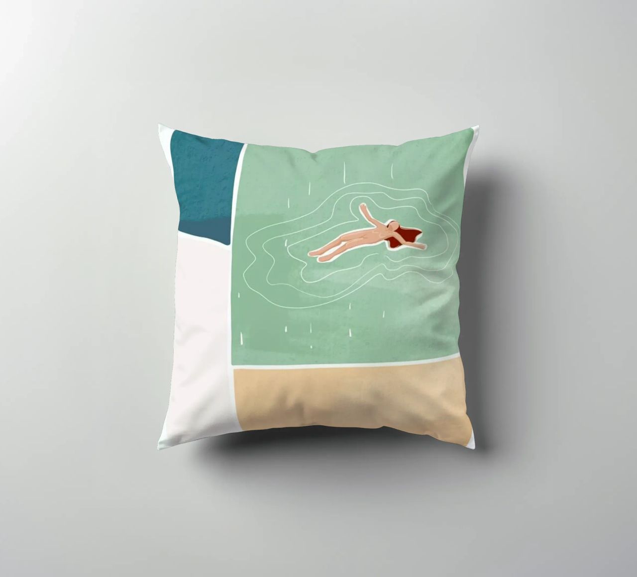 Bathing cuscino da Pure