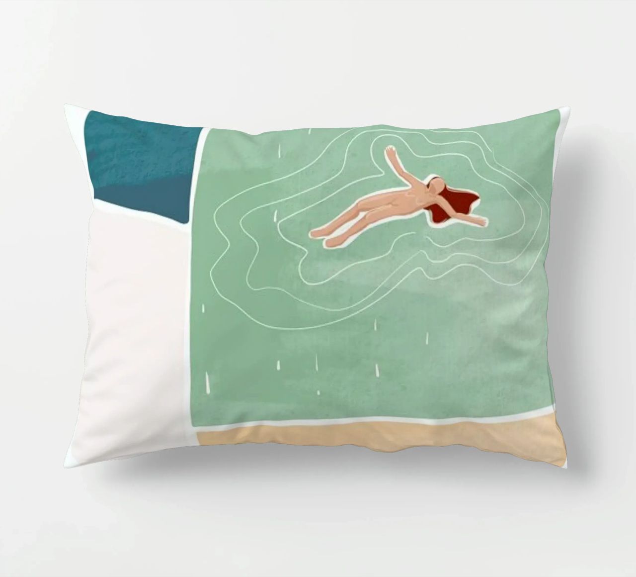 Bathing cuscino da Pure