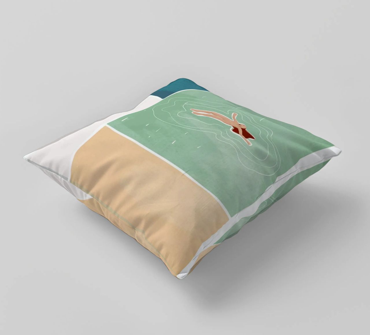 Bathing cuscino da Pure