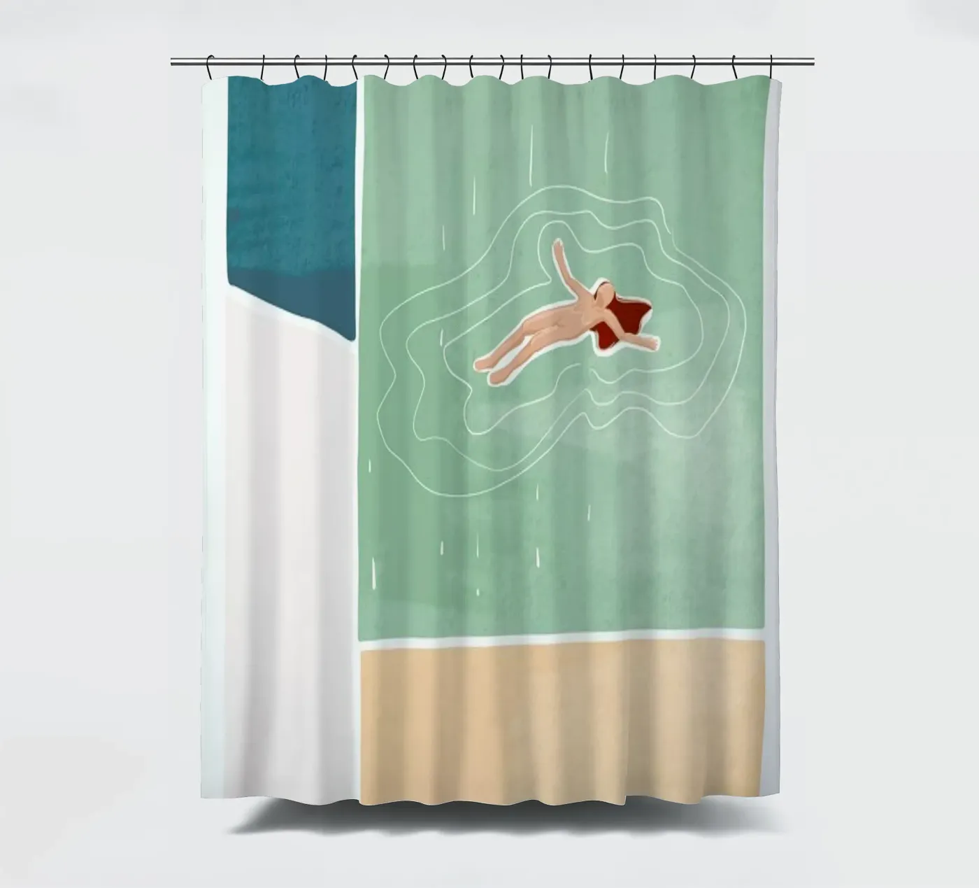 Bathing Duschvorhang von Pure