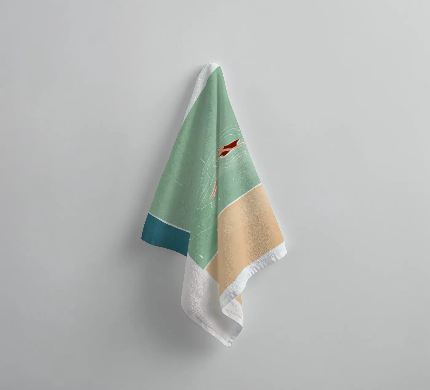 Bathing asciugamano da bagno da Pure