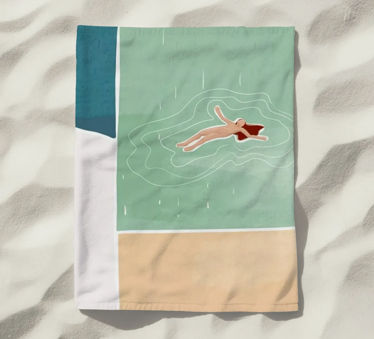 Bathing toalla de playa de Pure