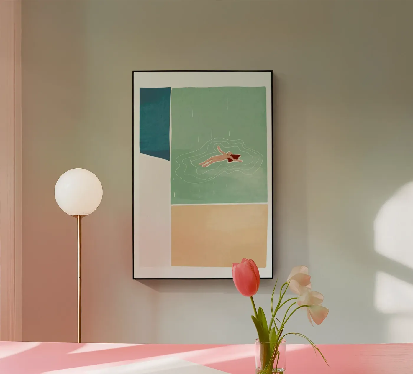 Bathing Acryl-Glas von Pure