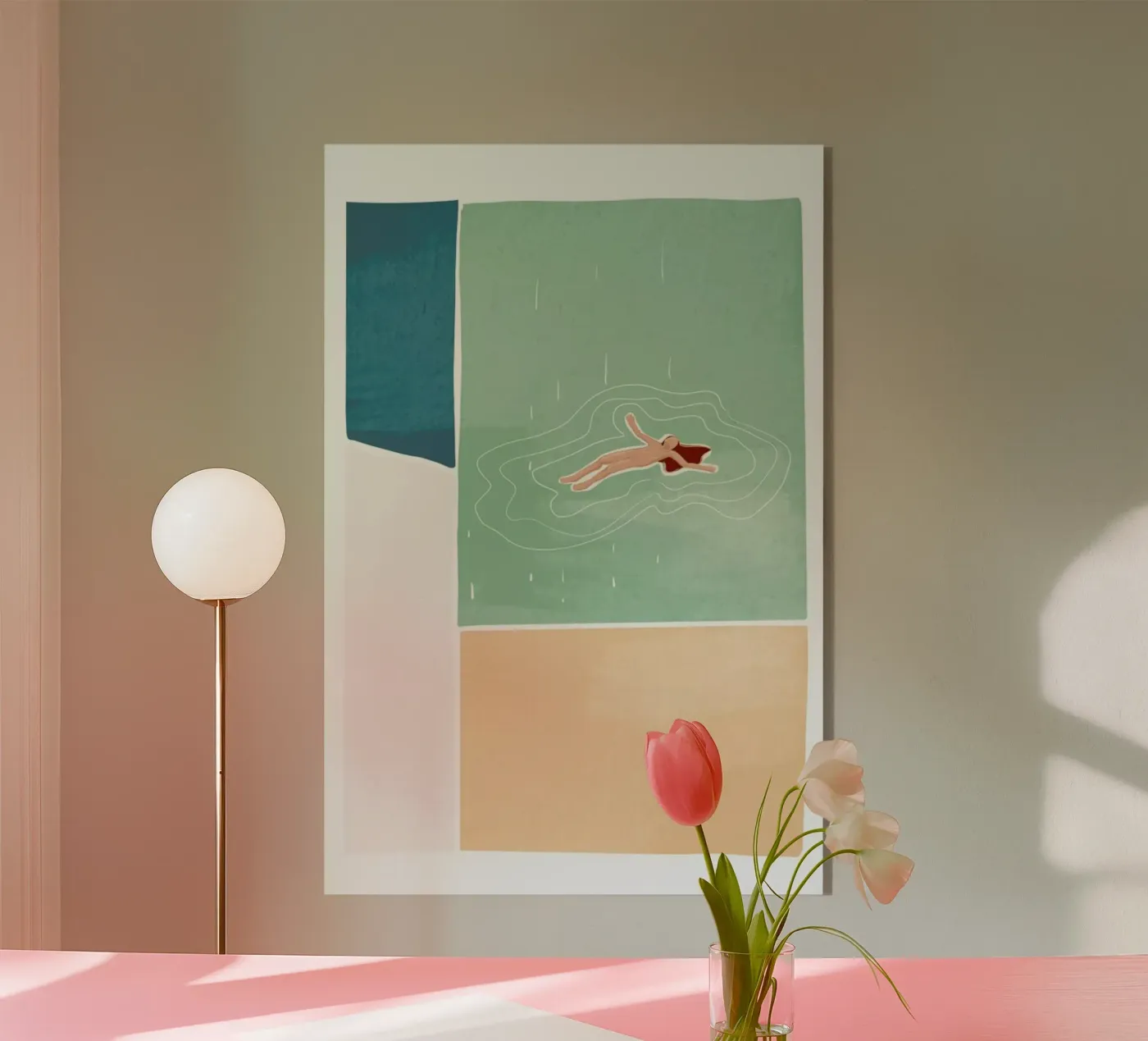 Bathing Acryl-Glas von Pure