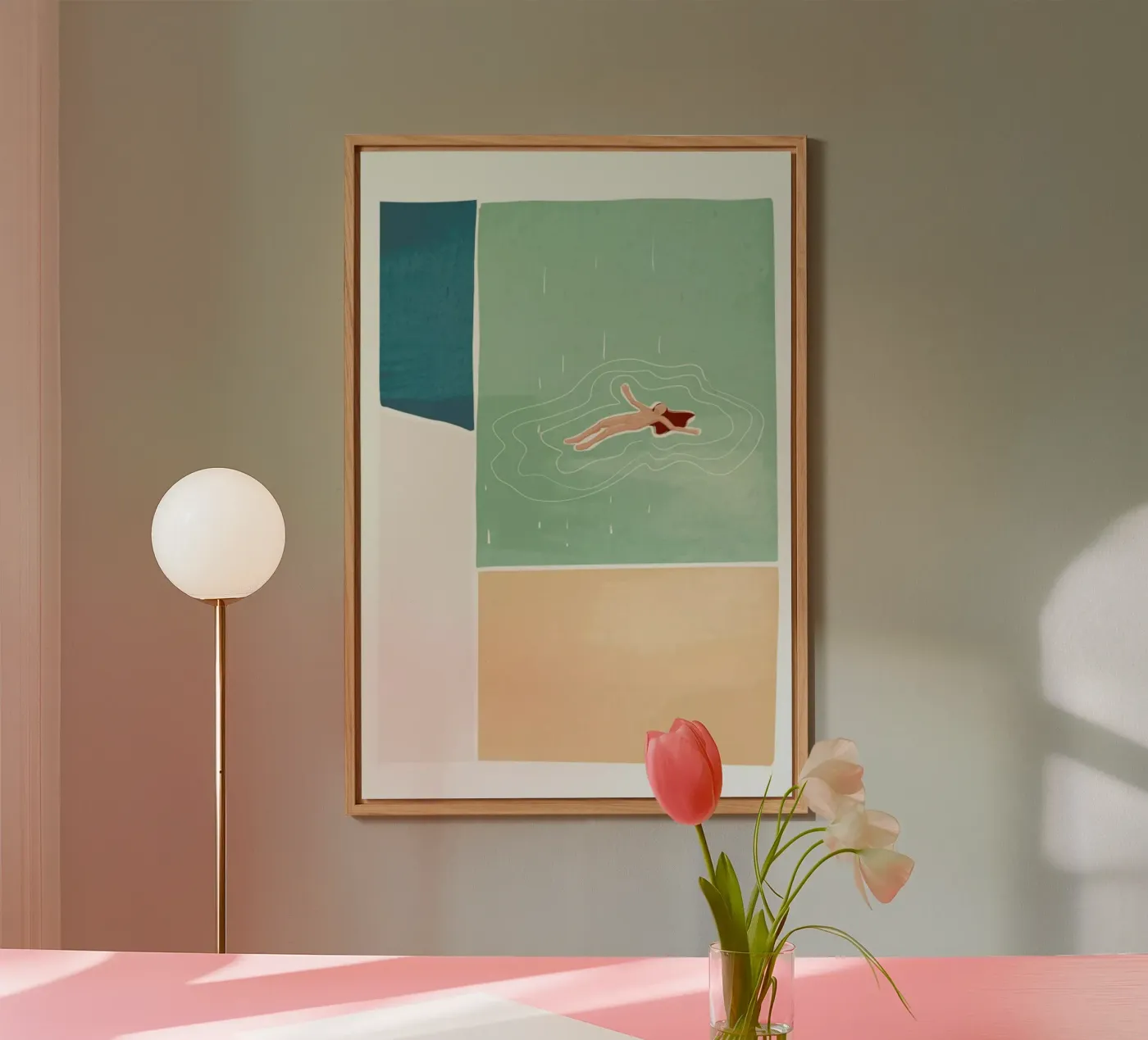 Bathing Forex-Platte von Pure