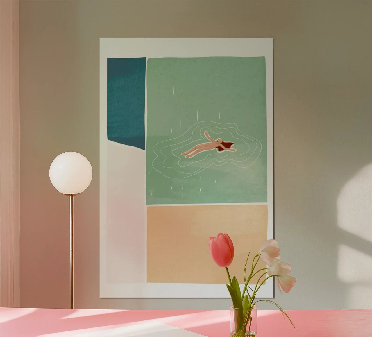 Bathing Poster von Pure