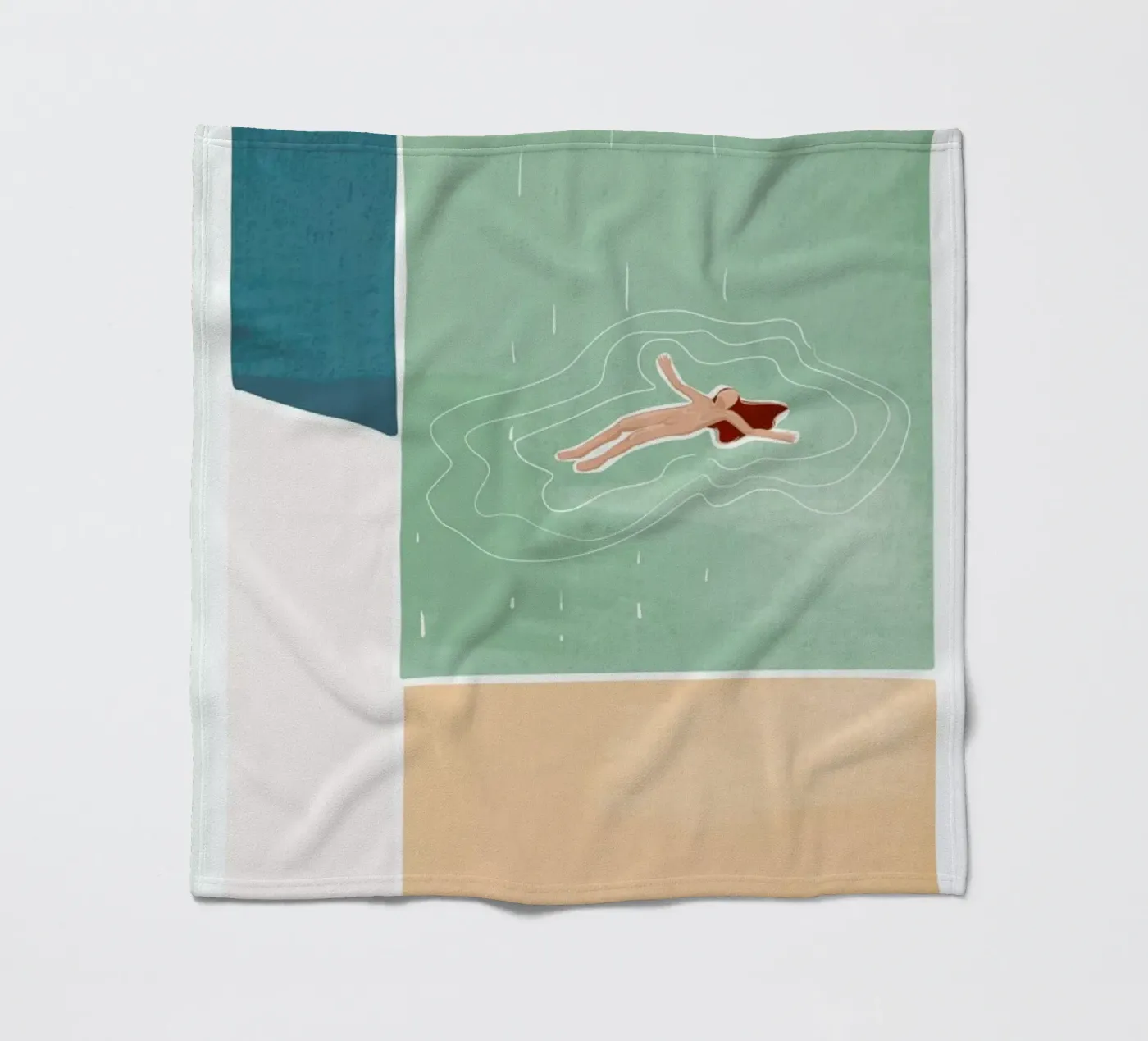 Bathing coperta in pile da Pure