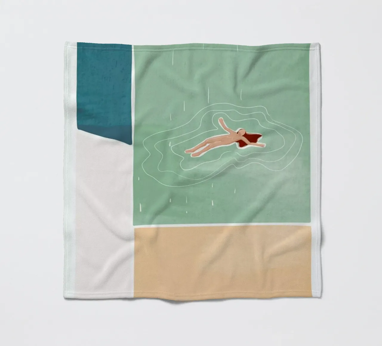 Bathing coperta in pile da Pure