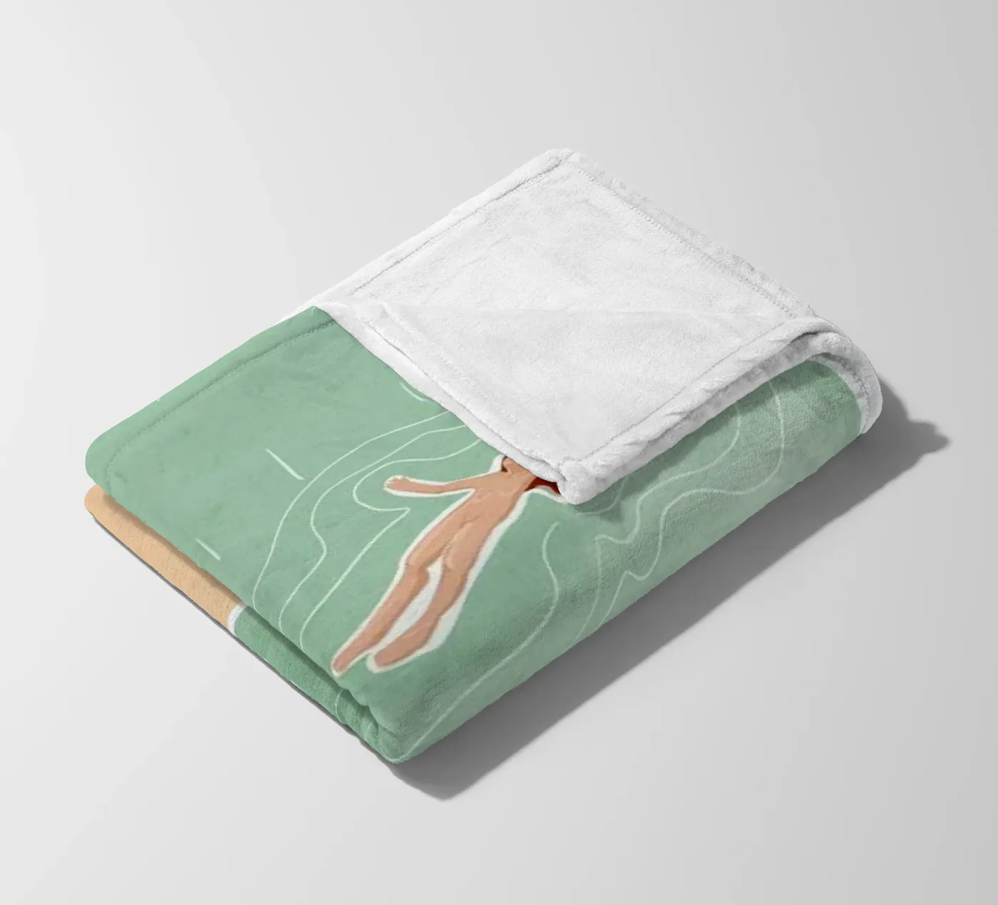 Bathing coperta in pile da Pure