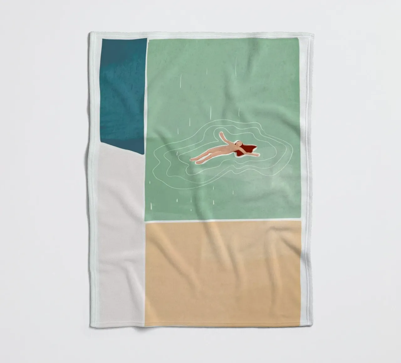 Bathing coperta in pile da Pure