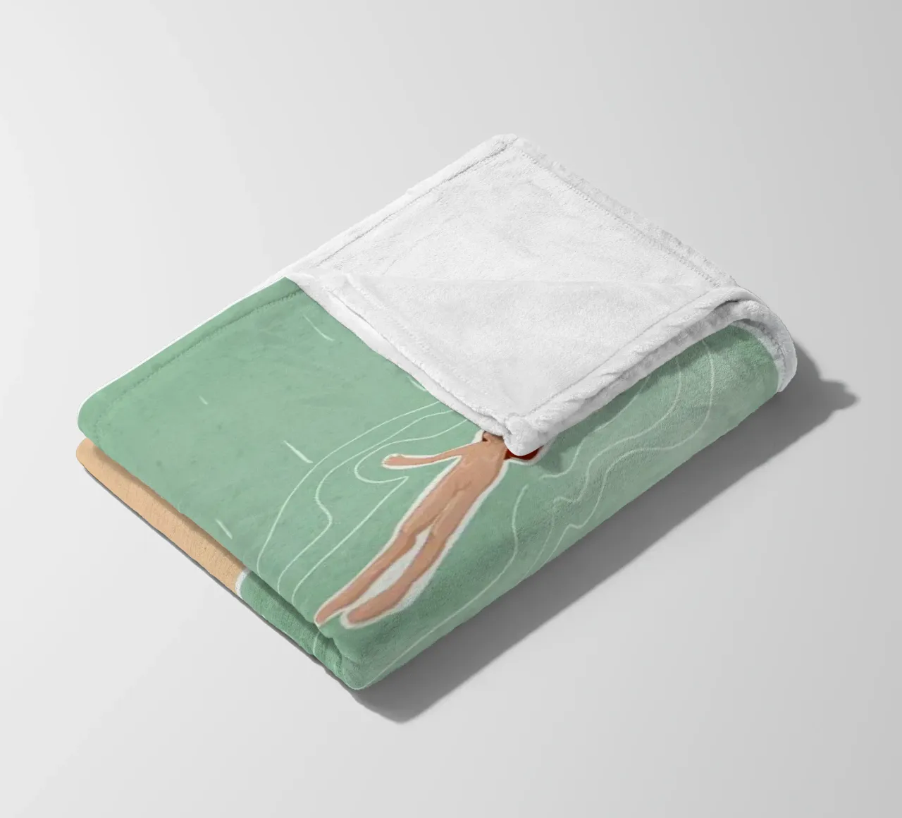 Bathing coperta in pile da Pure