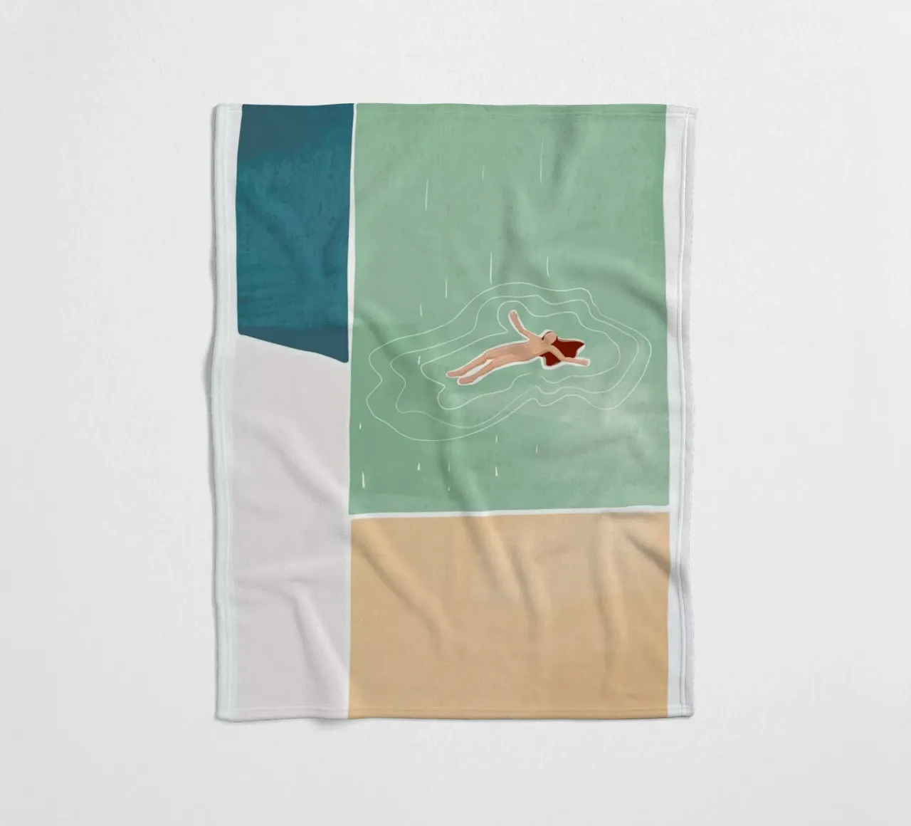 Bathing coperta in pile da Pure