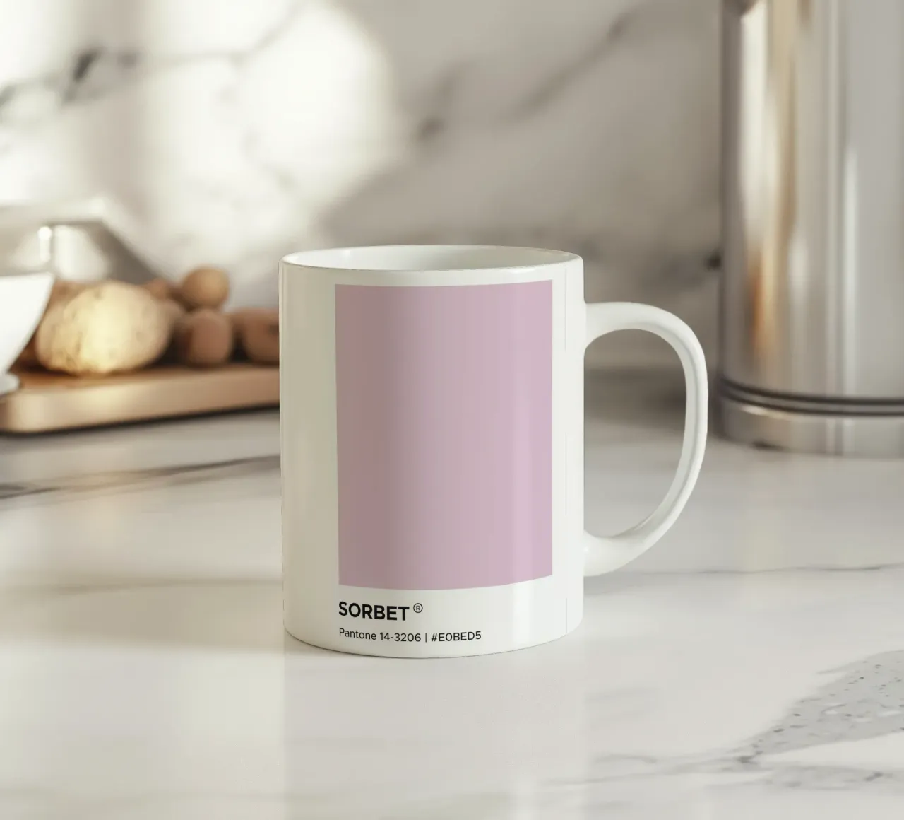 Sorbetto Pantone tazza in ceramica da Paigaam Studio