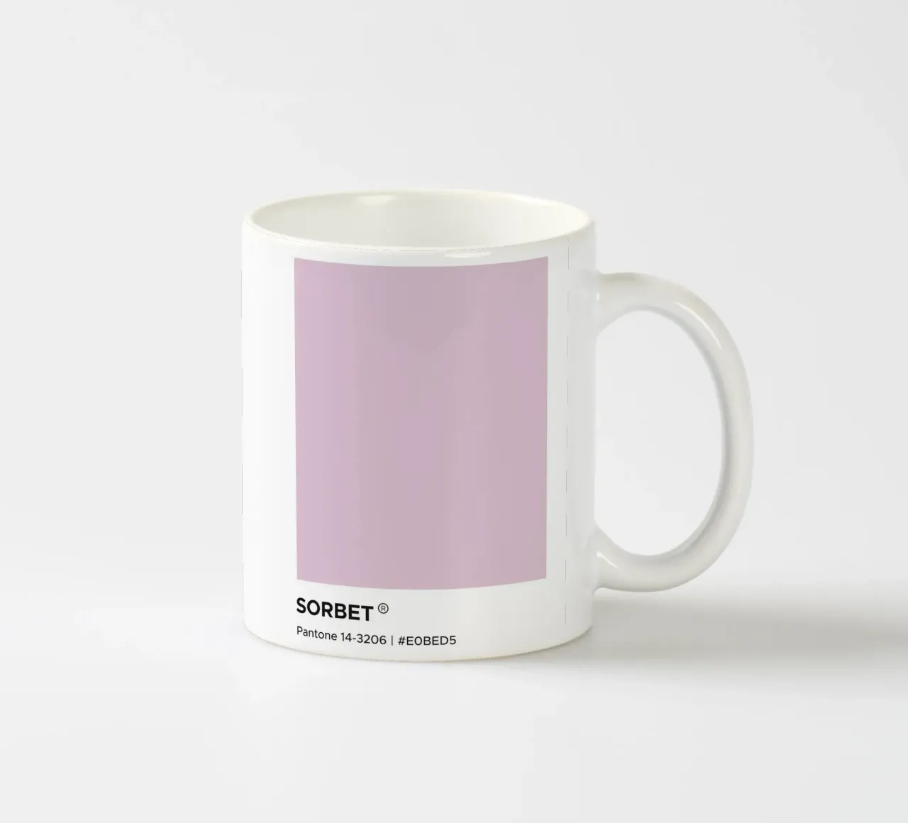 Sorbetto Pantone tazza in ceramica da Paigaam Studio