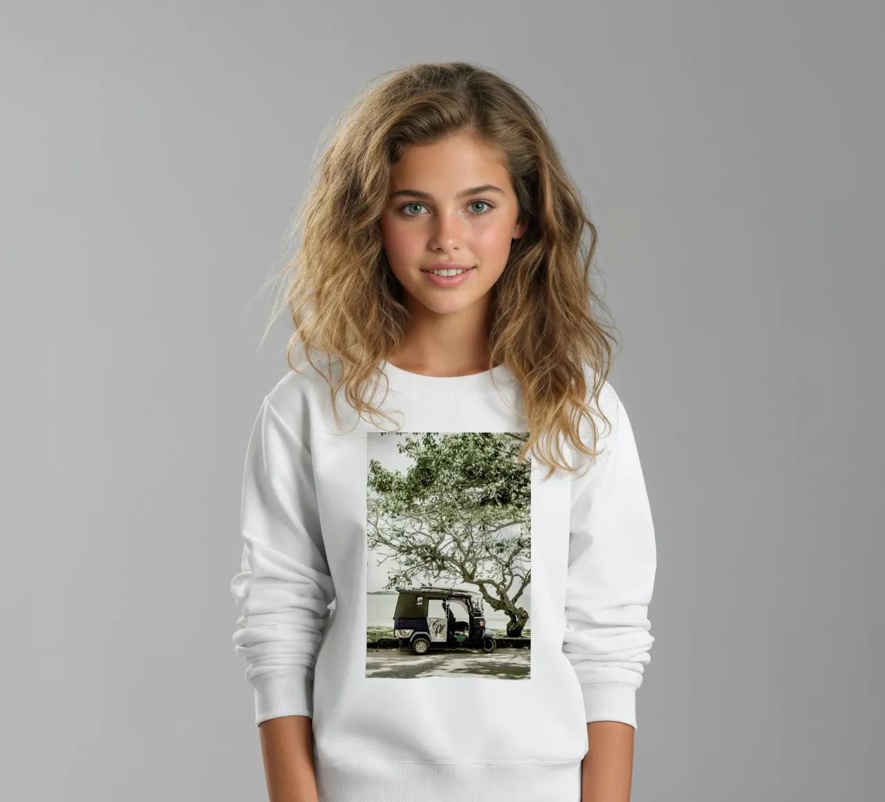 Tuk Tuk kids sweatshirt by Shot By Clint