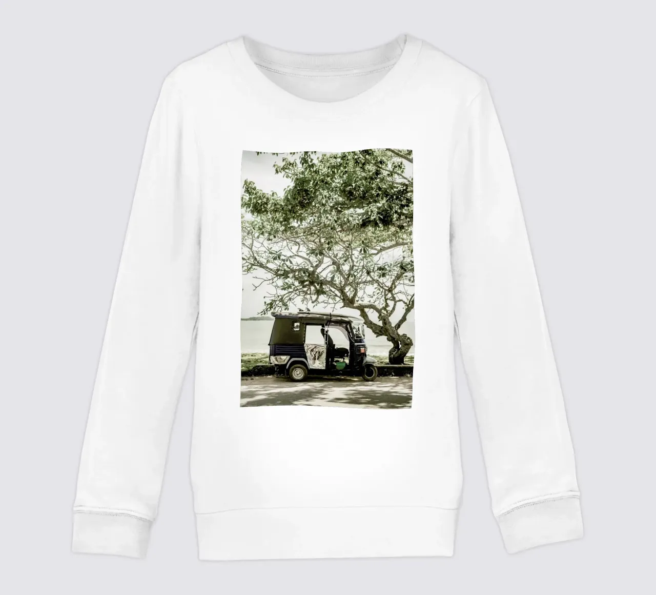 Tuk Tuk kids sweatshirt by Shot By Clint