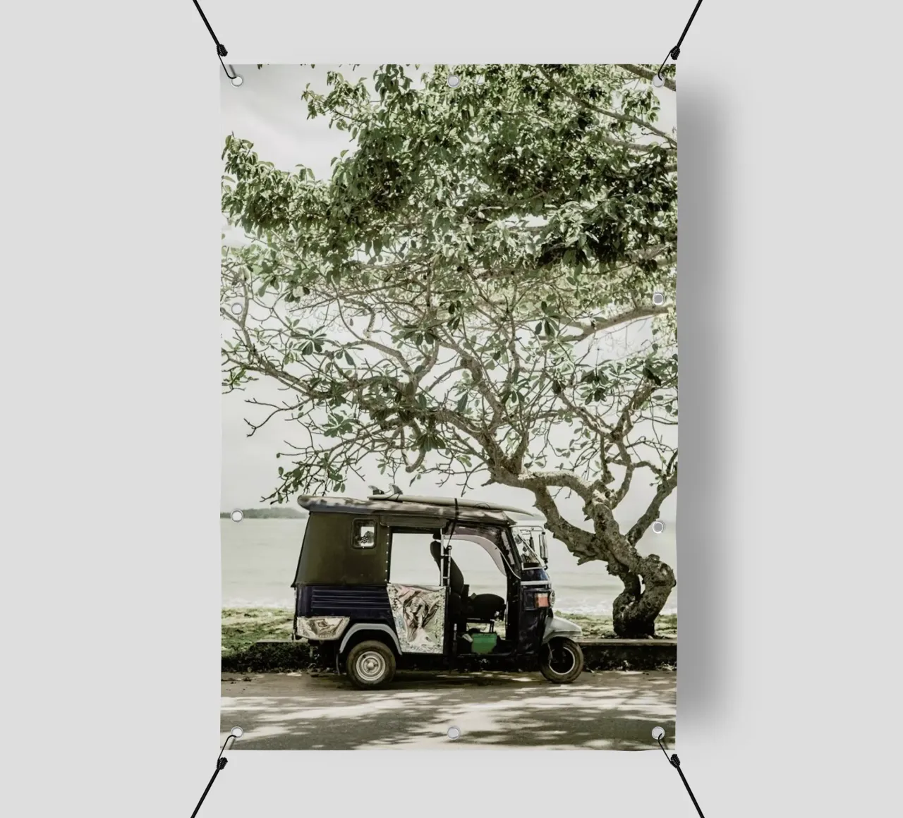 Tuk Tuk pvc cover by Shot By Clint