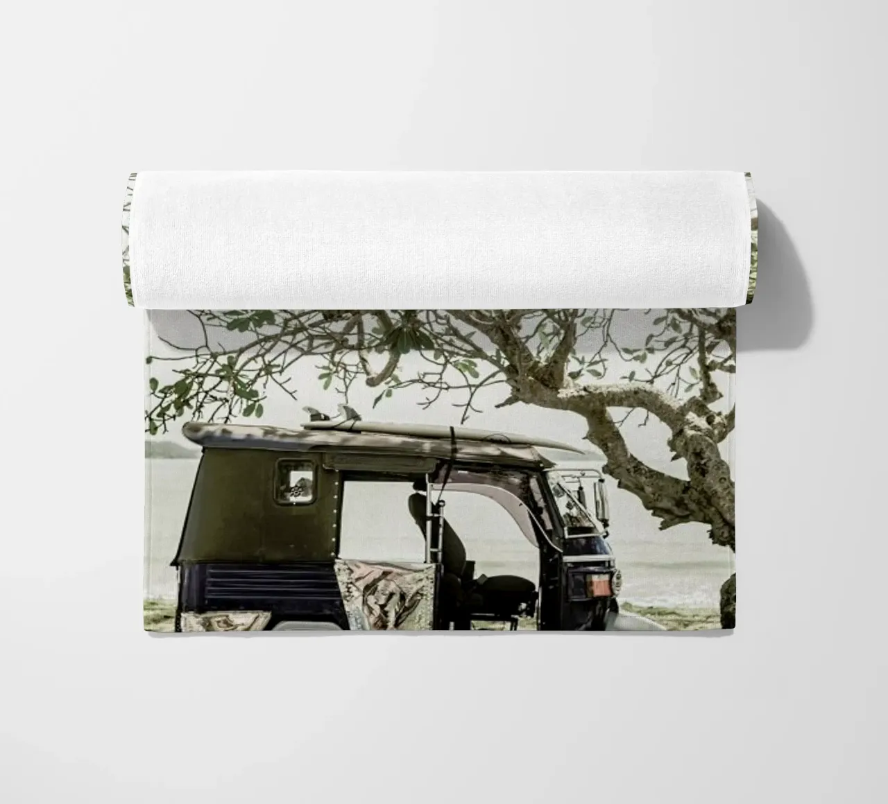 Tuk Tuk beach towel by Shot By Clint