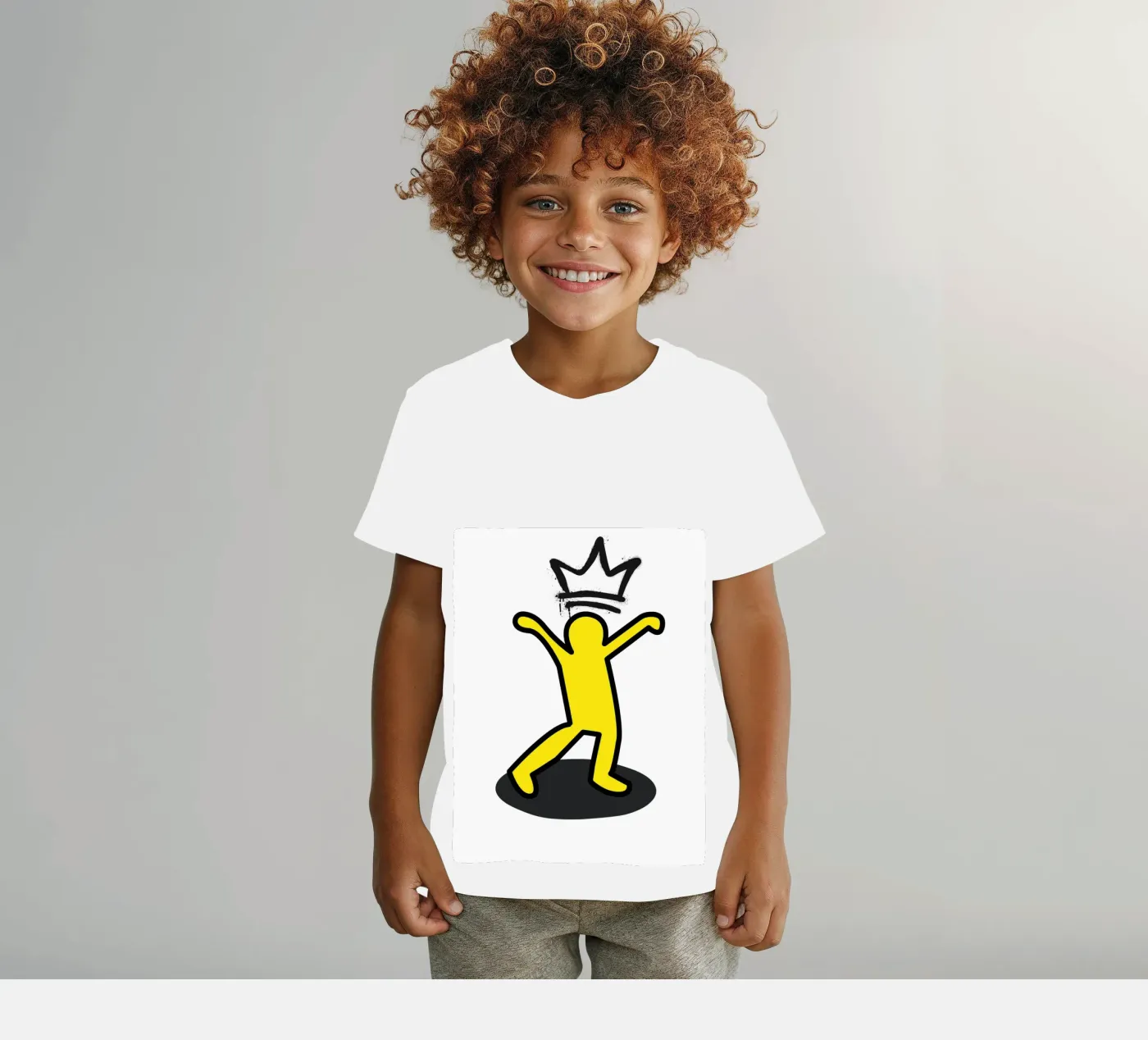 Joy t-shirt bambini da edsonramosart
