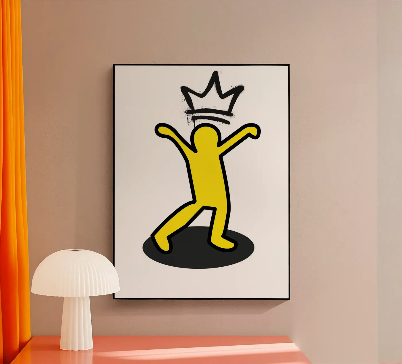 Joy Acryl-Glas von edsonramosart