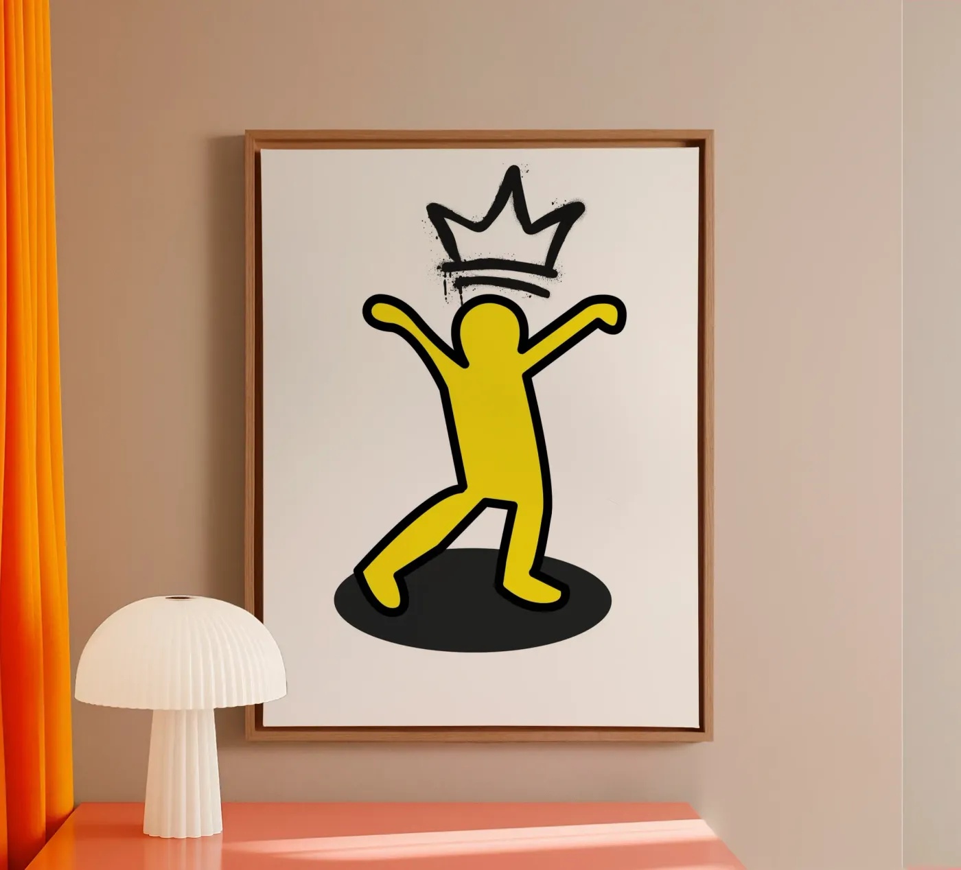 Joy canvas by edsonramosart