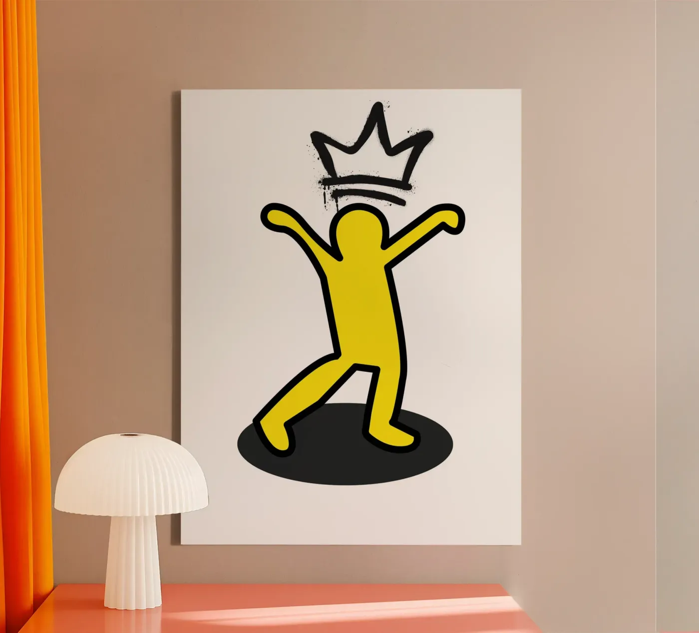 Joy canvas by edsonramosart