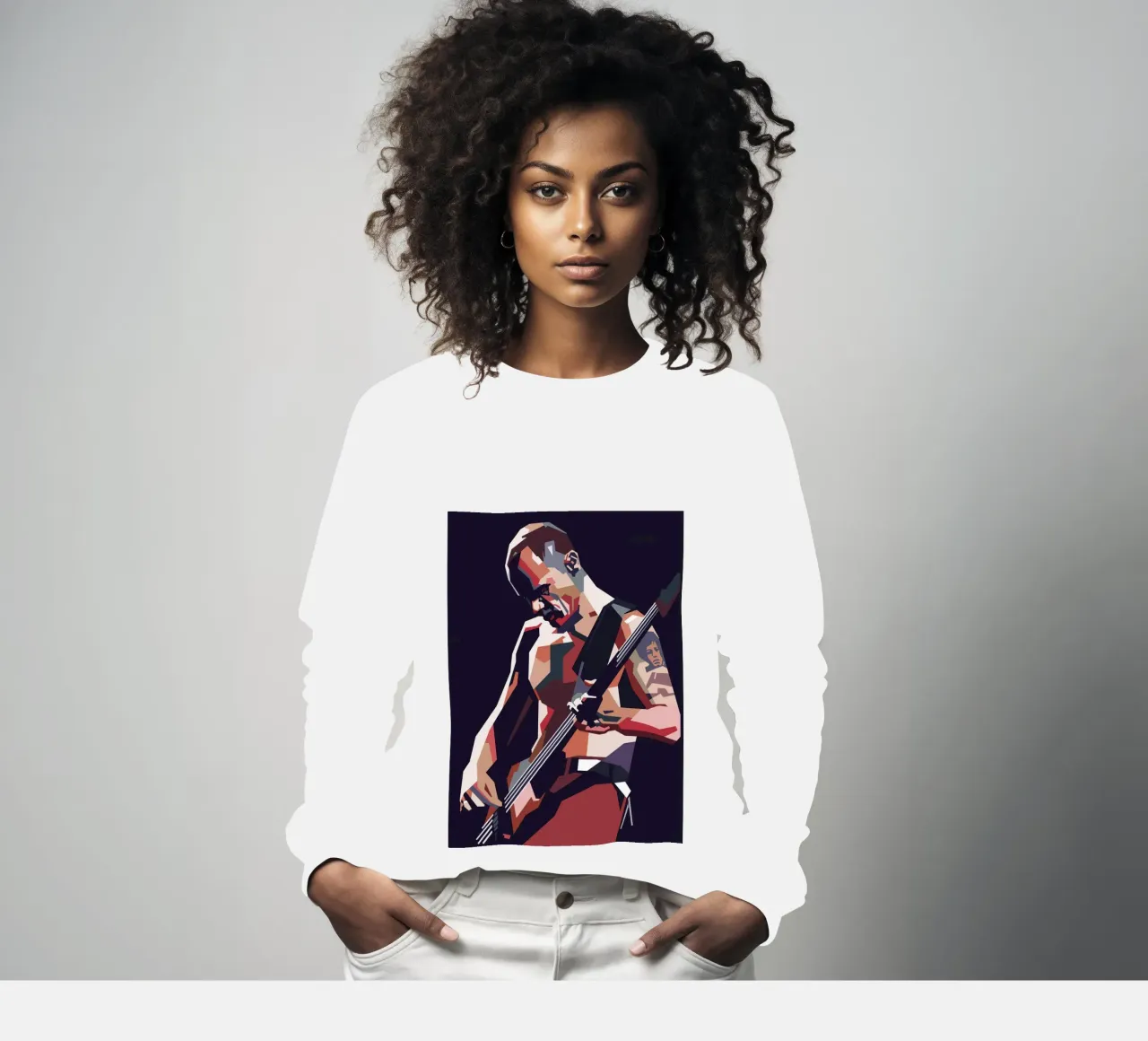 Flea RHCP felpa da Hantamrata