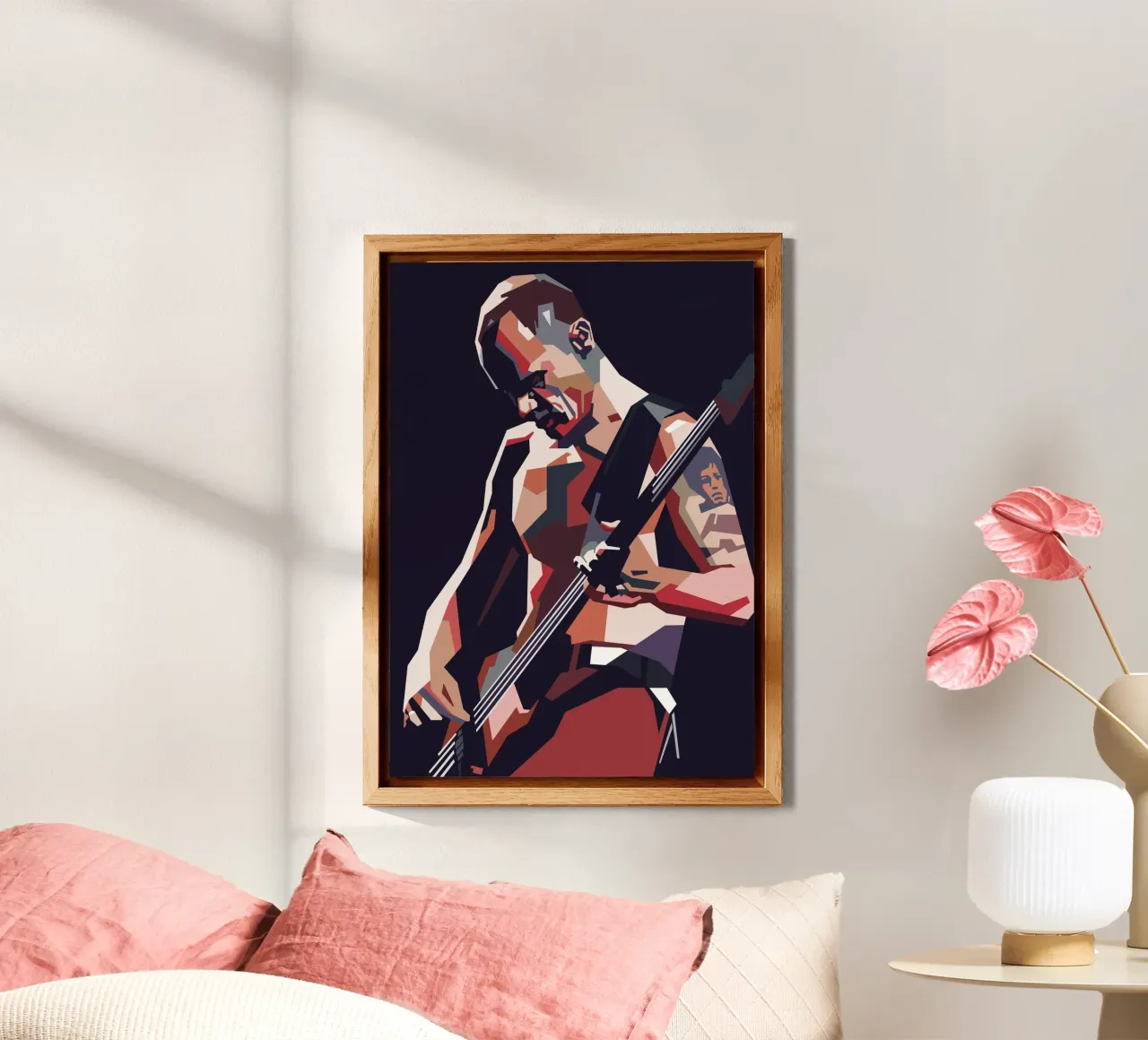 Flea RHCP alluminio dibond da Hantamrata