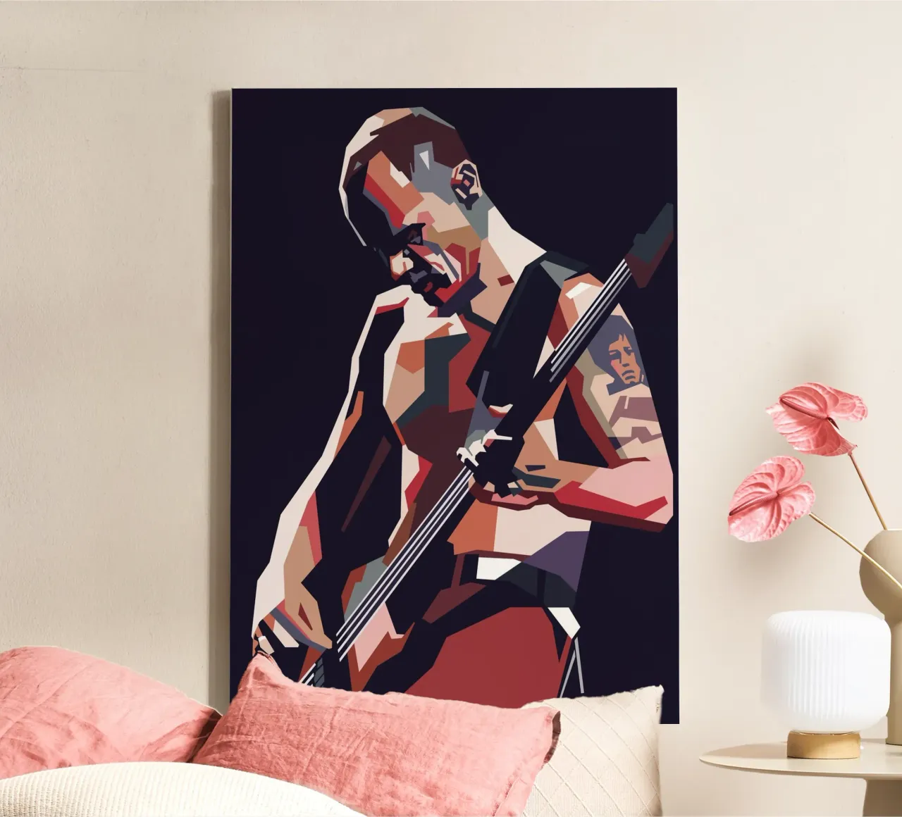 Flea RHCP toile de Hantamrata
