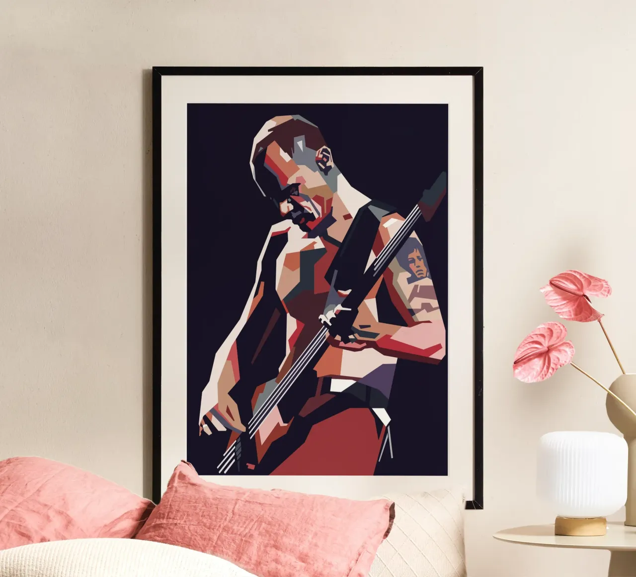 Flea RHCP poster da Hantamrata