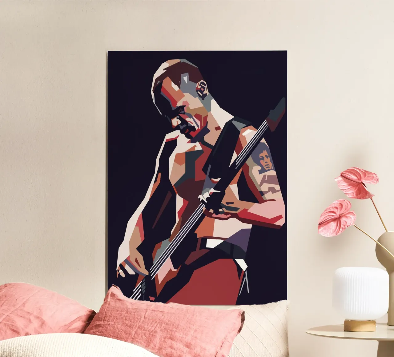 Flea RHCP poster da Hantamrata