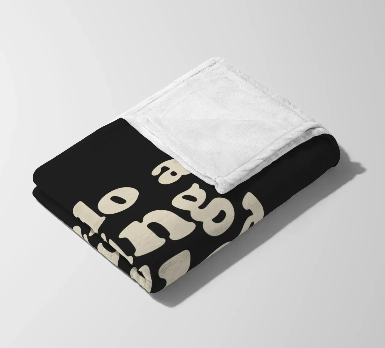 I Do a Thing Called What I Want Bold Retro Minimalism Print fleece blanket by THE MOTIVATED TYPE
