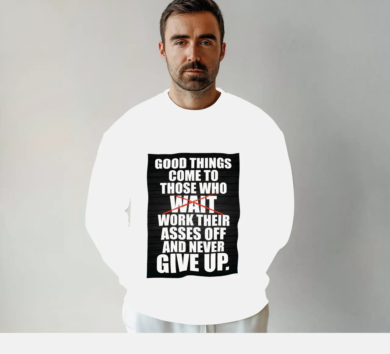 Fermarsi quando è necessario felpa da Aara