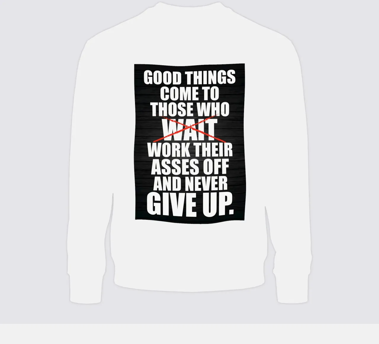 Fermarsi quando è necessario felpa da Aara