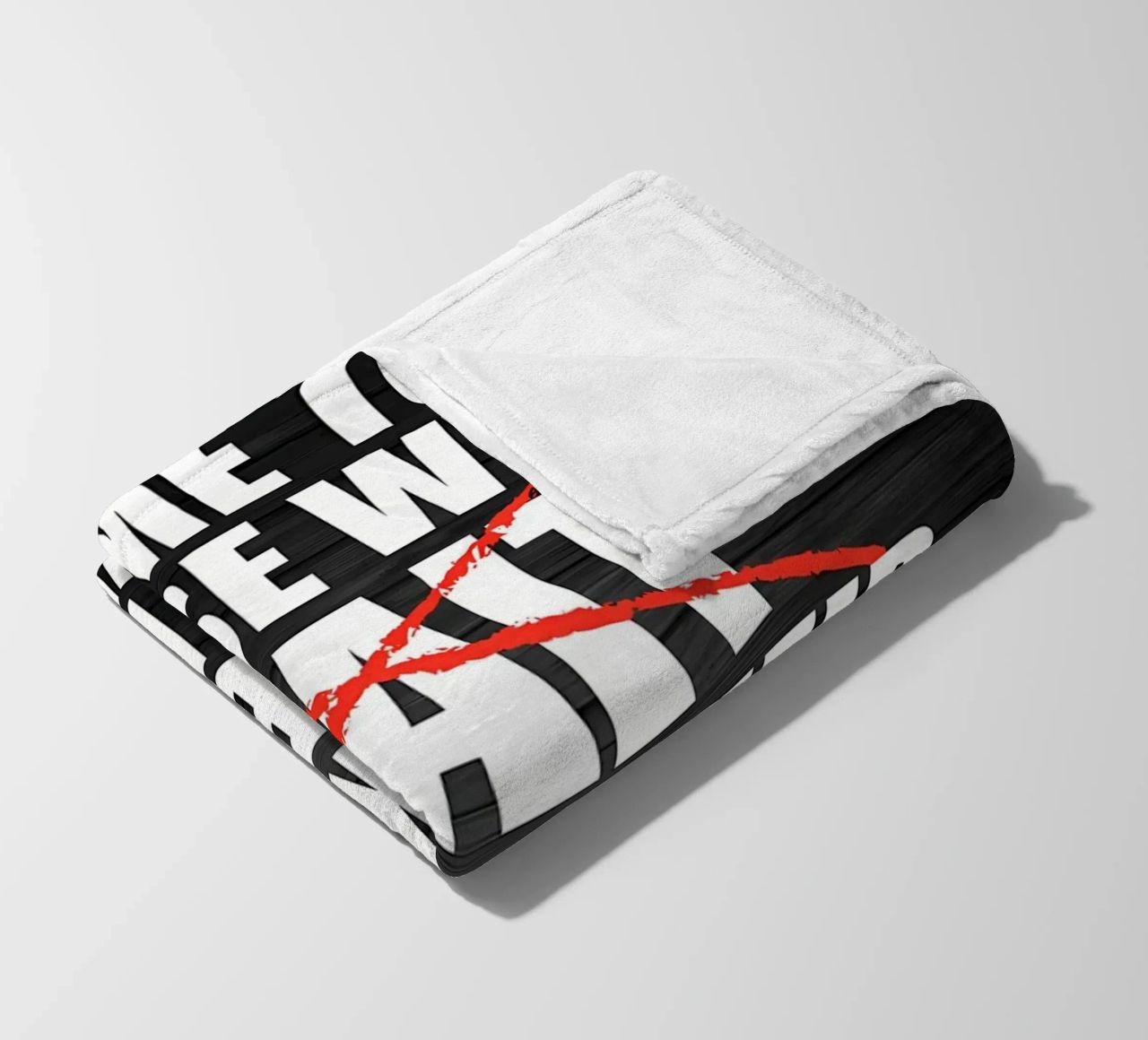 Stop When DOne fleece blanket by Aara