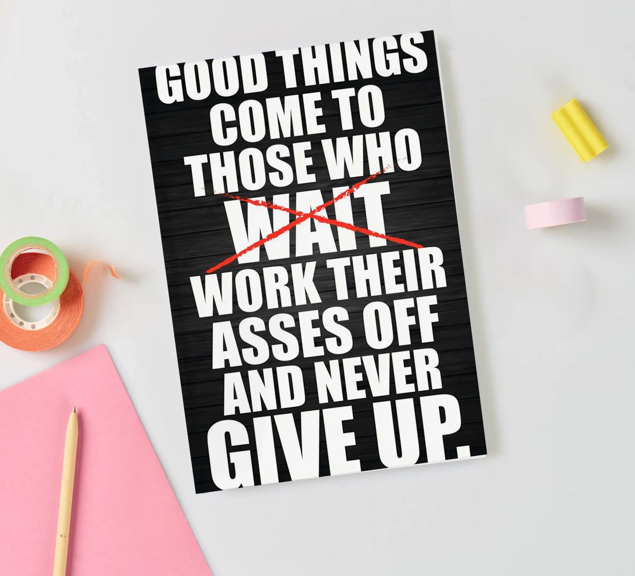 Stop When DOne notebook by Aara