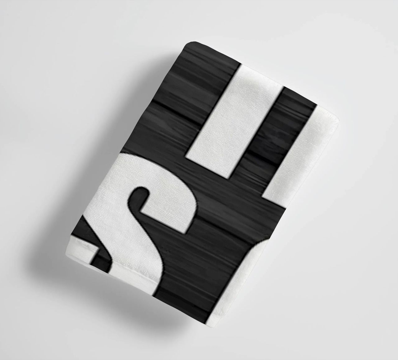 Stop When DOne towel by Aara