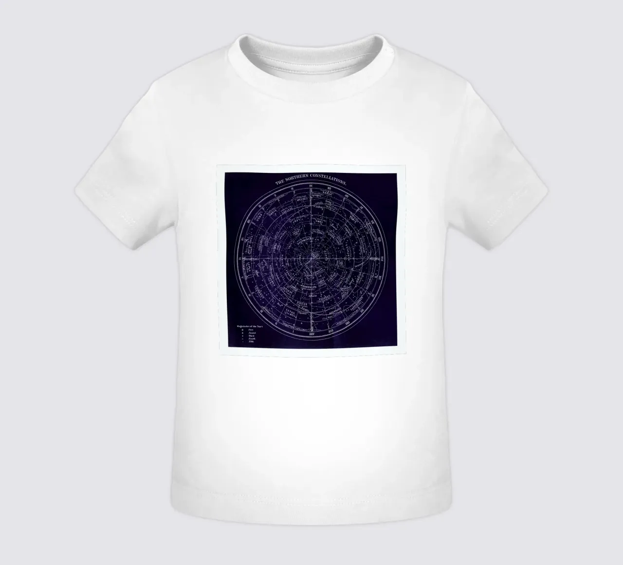 Northern Constellations maglietta neonato da Flora & Fauna