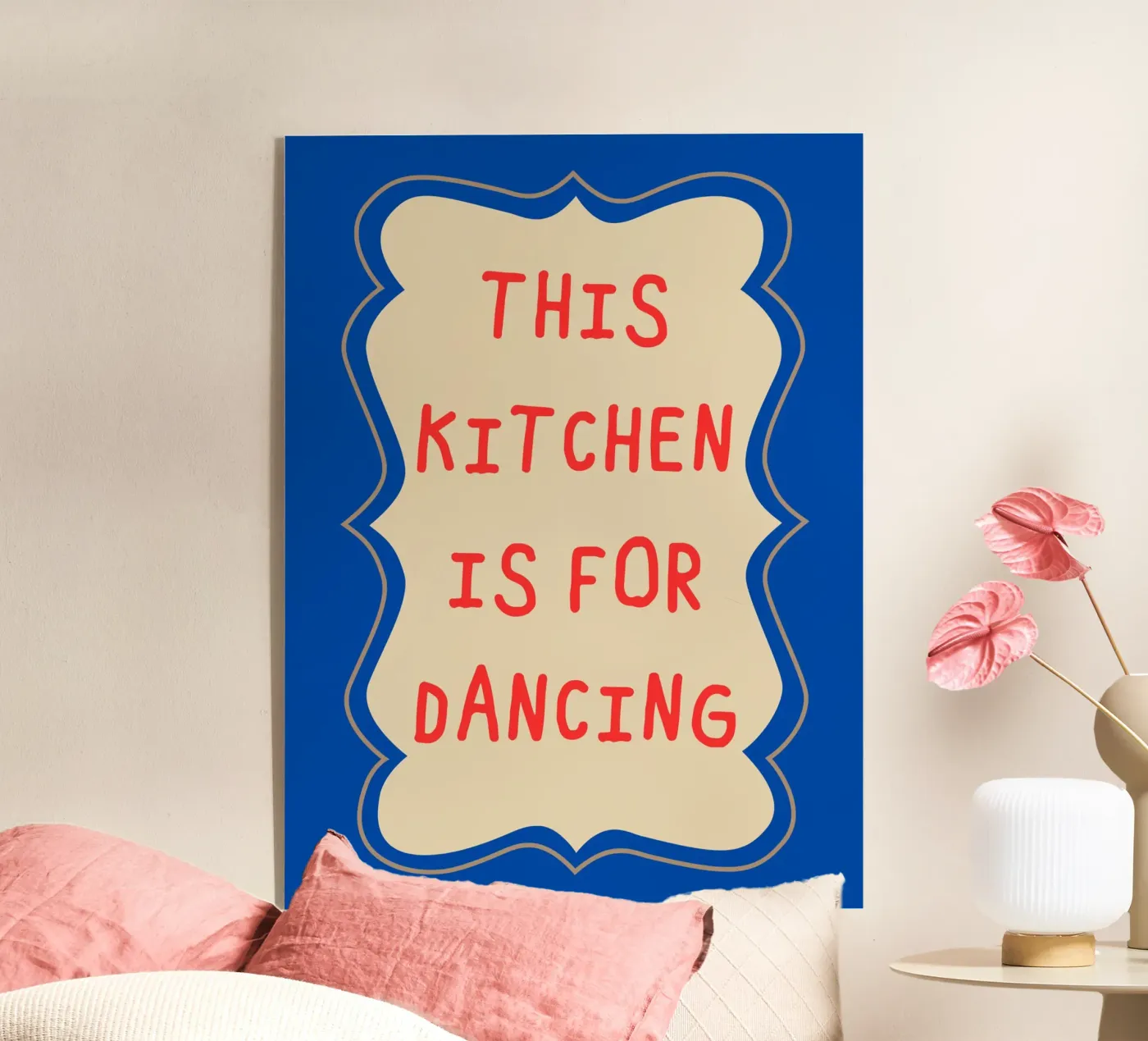 This kitchen is for dancing Acryl-Glas von edsonramosart